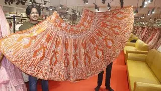 Biggest lehenga factory in surat lehenga manufacturer surat | Lehenga wholesale market surat