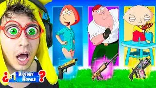 Padre de Familia Skin Challenge 👶🏻🔥!! (Reto Dibujos Animados) - Fortnite