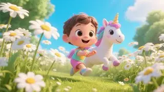 Baby Unicorn&rsquo;s Rainbow Adventure | Magical Kids Song | Colorful Fantasy Adventure Rhyme