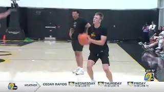 &ldquo;He&rsquo;s teaching me life lessons.&rdquo; Bennett Stirtz chose Iowa, Ben McCollum, over the NBA and massiv...