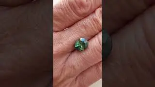 Natural Unheated Teal Bluish Green Sapphire oval shape 3.09 carats with GIA Report