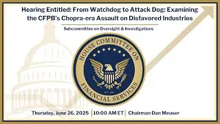 Hearing Entitled: From Watchdog to Attack Dog