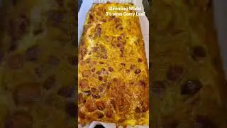 Slimming World Curry Loaf just 3&frac12; syns for the whole thing!  So quick and easy and it tastes amazing