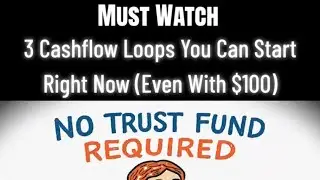  3 Cashflow Loops You Can Start Right Now (Even With $100) #CashFlow#MoneySystem#WealthMindset