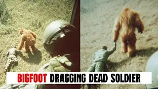 Helicopter Pilot Films Bigfoot Dragging a Soldier | Sasquatch Story