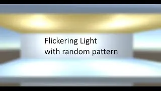 [Unity3D] How to make a flickering light (Script in the description) [HD]