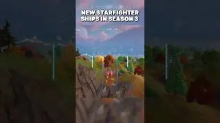New Star Wars Spaceships in Chapter 6 Season 3 😳 #fortnite #shorts