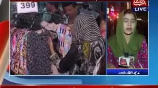 People Flock To Market As Eid Moon Sighted