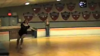 Progressive Tango Test # 1 Solo Dance Roller Skating