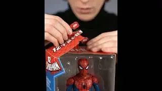 12&rdquo; Spider-Man Action Figure Unboxing #spiderman #actionfigures #asmr #marvel #spidermantoys #ai