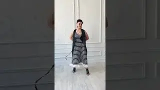 ЖИЛЕТ ЧЕРНЫЙ PLUS SIZE vs ПЛАТЬЕ лето 2022
