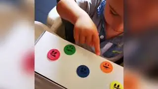 Matching colours activity Boc easy to do fun for kids