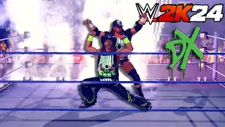 WWE 2K24 D-Generation X Full Entrance with Tag team finisher