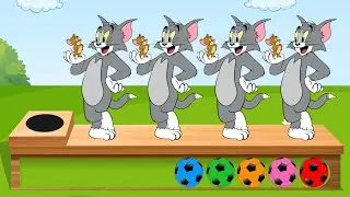 Play color Ball with #tomandjerry playing song I Dugi Dugi Kids Tv