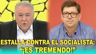 Ferreras HUNDE a S&aacute;nchez por borrar denuncias de ACOSO a Paco Salazar: &ldquo;&iexcl;Es  tremendo!&rdquo;