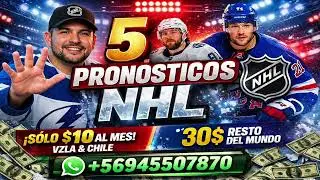 🔥 5 NHL PREDICTIONS TODAY | WIN WITH ZULIAN PARLAY 💰🏒