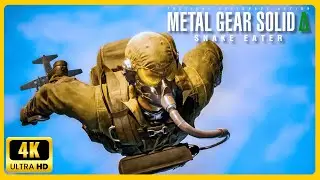 Epic HALO Jump Opening &ndash; Metal Gear Solid: Snake Eater | 4K Cutscene Cinematic