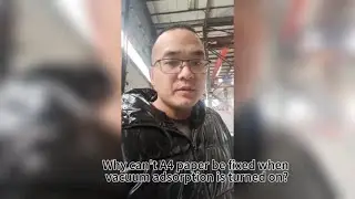 Why your vacuum pump can't hold the material firmly