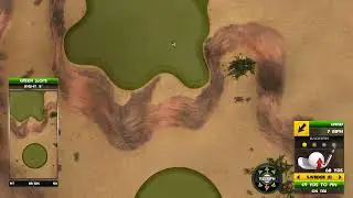 Golden Tee Great Shot on Petra!