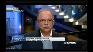 Papadimoulis CNBC - We don't want to blackmail anyone but we don't want to be blackmailed either