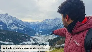 Dolomitas: Dobbiaco  A trilha até a capela mais alta com a vista mais incrível