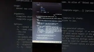 How to create the asp.net core application  in vs code