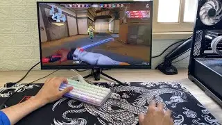 Monitor Mancer Valak 180hz Review - Monitor Custo beneficio Painel VA