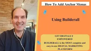 How To Add Anchor Menus Using Builderall