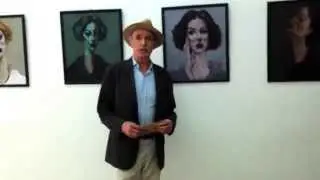 Nestroyschauspieler Ottwald John im KUNSTRAUM WIEN MITTE