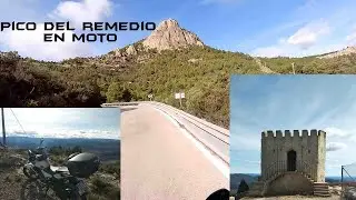 El  Pico del Remedio(Chelva-Valencia).Ruta en moto moto 125 c.c.🌄🏍