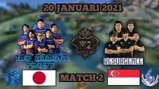 RSG SINGAPORE VS 10S GAMING JEPANG M2 WORLD CHAMPION JEPANG TUNJUKAN BAHWA TIDAK BISA DIANGGAP REMEH