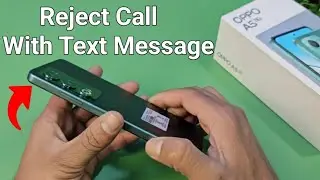 OPPO A5 5G: как отклонить вызов с помощью текстового сообщения