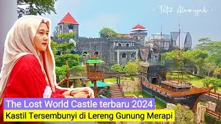 The Lost World Castle‼️Kastil Tersembunyi di Lereng Gunung Merapi 😱 #castle #jogja
