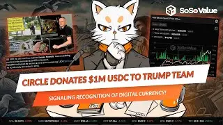 Circle Donates $1M USDC to Trump Team, Signaling Recognition of Digital Currency! - SoSoValue News