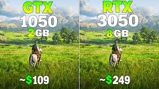 GTX 1050 Vs RTX 3050 - Test in 12 Games