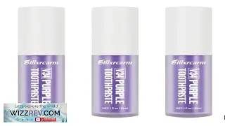 3 Pack of V34 Purple Colour Corrector Serum Teeth Whitening Toothpaste 30ML