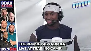 Dononvan Ezeiruaku LIVE From Cowboys Training Camp On His First Pro Season & More | GBAG Nation