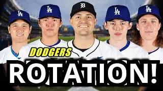 😨 MEET THE BRUTAL DODGERS STARTING ROTATION FOR 2026