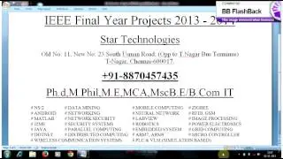 IEEE 2013-2014 Final Year Projects @ Mumbai
