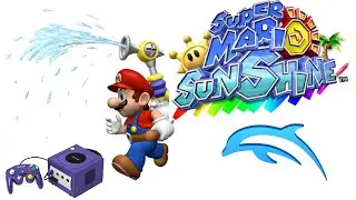 Dolphin Emulator 5.0 Super Mario Sunshine Gameplay Footage