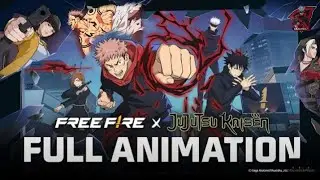 FreeFire x Jujutsu kaisen full animation ... Yuji itadori megumi nobara gojo  sukuna introduction ..