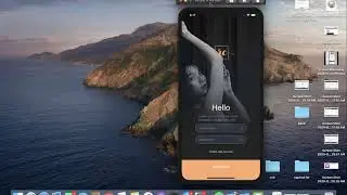 create an iOS login page