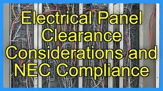 Electrical Panel Clearance Considerations and NEC Compliance