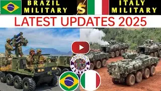 Brazil vs Italy military power comparison 2025 | Italy vs Brazil military power comparison 2025 |