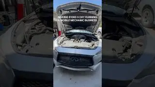 Making $1000 a day running a mobile mechanic business #mechanic #automobile #mobilemechanic #cartok