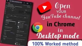 Open YouTube in Desktop Mode on Mobile | Use YouTube Like PC