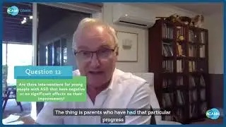 Tony Attwood - Best practices in autism assessment and intervention (snippet 3)