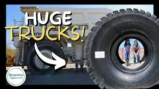 Touring the Asarco Copper Mine - Asarco Mineral Discovery Center - HUGE Trucks! - Arizona
