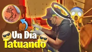 UN DIA TATUANDO CON RAMONCHI😎// Les muestro un poco de mi trabajo🖋✒