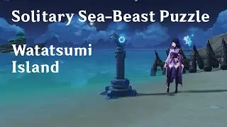 Solitary Sea Beast Puzzle - Watatsumi Island | Genshin Impact